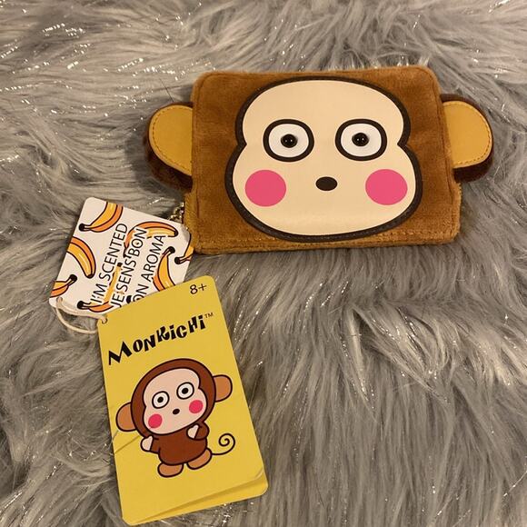BNWT LOUNGEFLY SANRIO MONKICHI Backpack and Matching Wallet Set Bundle main image 6
